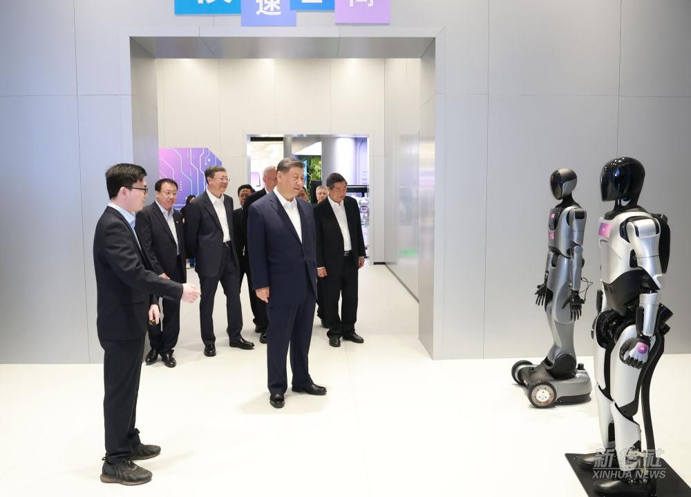 习近平总书记到上海调研，NG28代表具身智能行业汇报进展